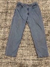 Levi’s 550 Relaxed Fit Jeans Men’s Size W38 L32 Light Wash Denim USA Made