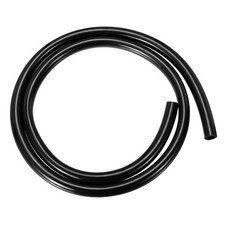 Soft Water Cooling Tube, 8mm ID 12mm OD 1 Meter Long PVC Hose, Black