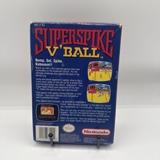 Nintendo NES Game CIB SUPER SPIKE V' BALL In Box w/ Manual Complete! 
