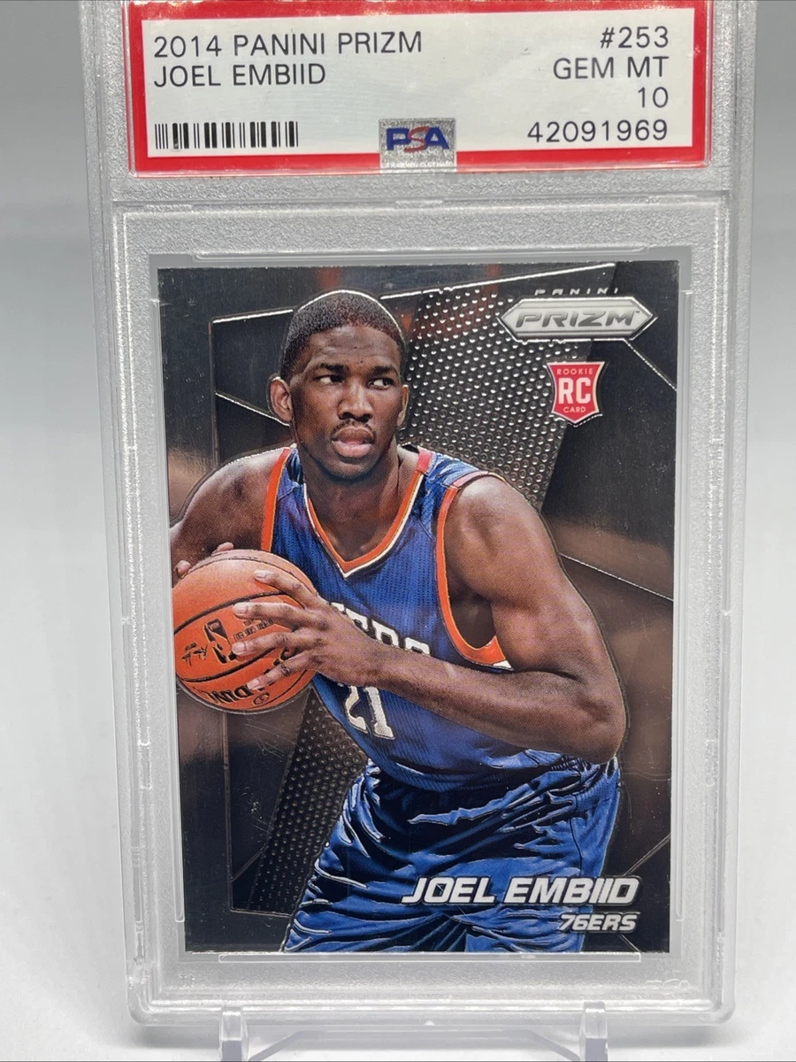 Joel Embiid 10 Graded Basketball Rookie Sports Trading Cards