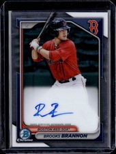 2024 Bowman Chrome - Prospect Autographs Brooks Brannon Auto