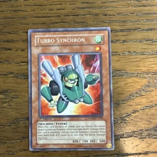 Turbo Synchron - DP08-EN009 1st Edition Rare - YuGiOh-LP