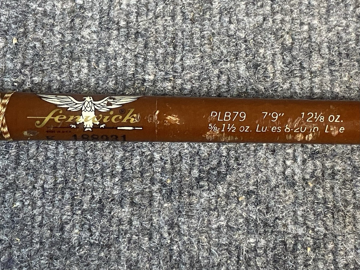 Fenwick PLB79 7'9” Vintage Casting Rod 8–20lb Feralite Salmon