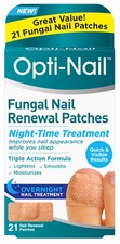 Fungal Nail Renewal Patches - 21 Patches, Night-Time Treatment Improves Nail ...