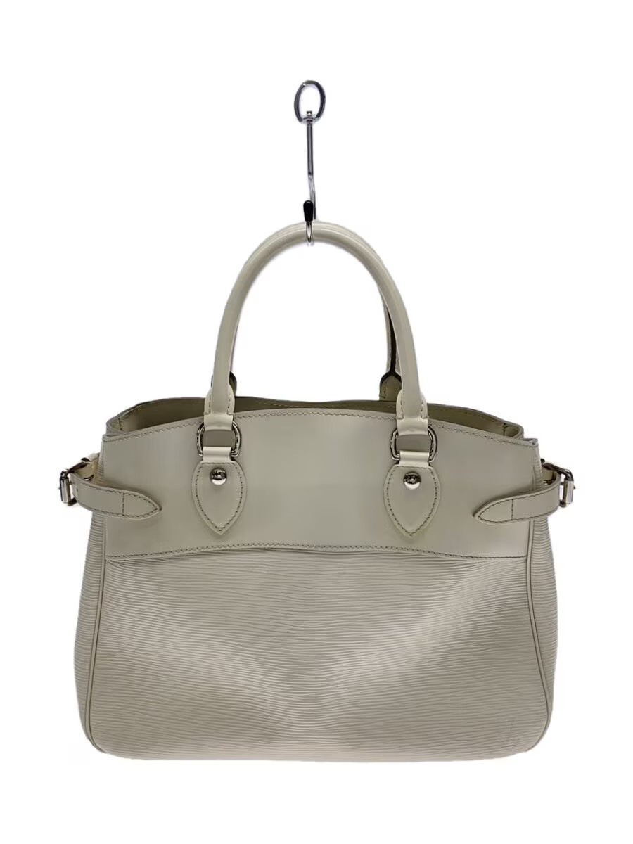 LOUIS VUITTON Passy PM Epi WHT Leather WHT