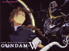 Gundam anime mobile suit wing duo Custom Gaming Mat Desk 1350