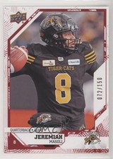 2019 Upper Deck CFL Red 72/150 Jeremiah Masoli #179 i9i