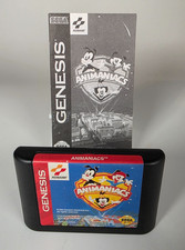 Animaniacs Sega Genesis 1994 Cartridge Manual Tested Working Konami