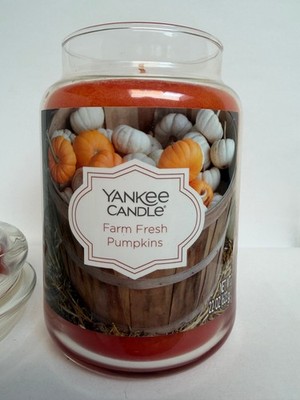 Yankee Candle Duftkerze - Farm Fresh Pumpkin  623g USA NEU
