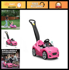 Kids Push Car Ride-On Toy with Seat Belt  Horn - Durable Stroller Alternative f