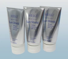 OBAGI MEDICAL MATTE SUN SHIELD SPF 50 SUNSCREEN LOTION 1 OZ NWOB LOT OF 3