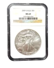 2009 American Silver Eagle $1 MS 69 NGC