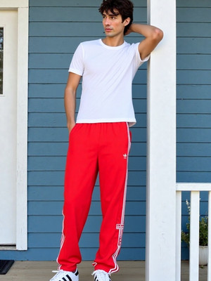 Adidas Herren Adibreak IM2221      3-Stripes rot Gr.S