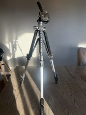 Tripod Closed-Channel Stitz Camera Variable Tilt Control Ext. Legs