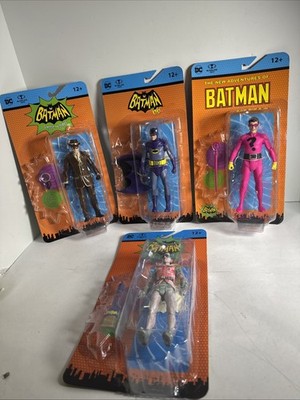 - DC Wax Robin,  bookworm, space batman and riddler lot ( Batman 66') mcfarlane