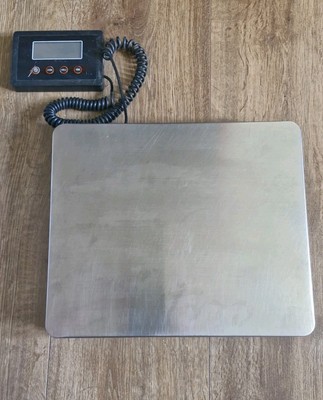 Professionelle digitale Mini-Waage EP-200, in Silber & Schwarz 30 x 25,5 cm (Beschreibung lesen)