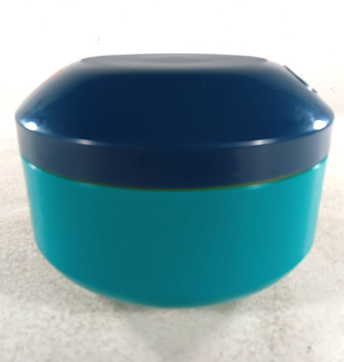 Aladdin Thermos Lunch Box Soup Bowl BuiltIn Spoon Blue Green 12oz