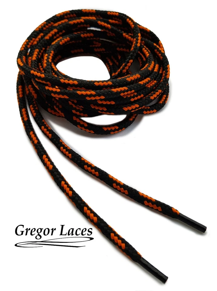 Runde Schnürsenkel Reißfest 80–180cm für Arbeitsschuhe Wanderschuhe Sportschuhe - Bild 2 von 2