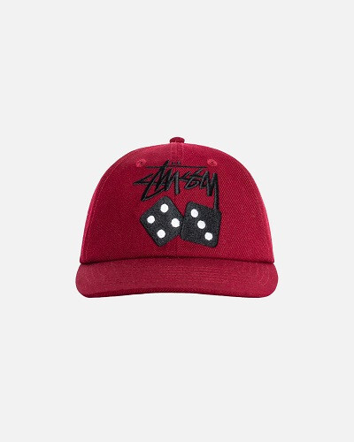 【STUSSY】ステューシー Low Profile Stock Dice Snapback Stüssy Black Stock Dice Low Pro Cap Stussy
