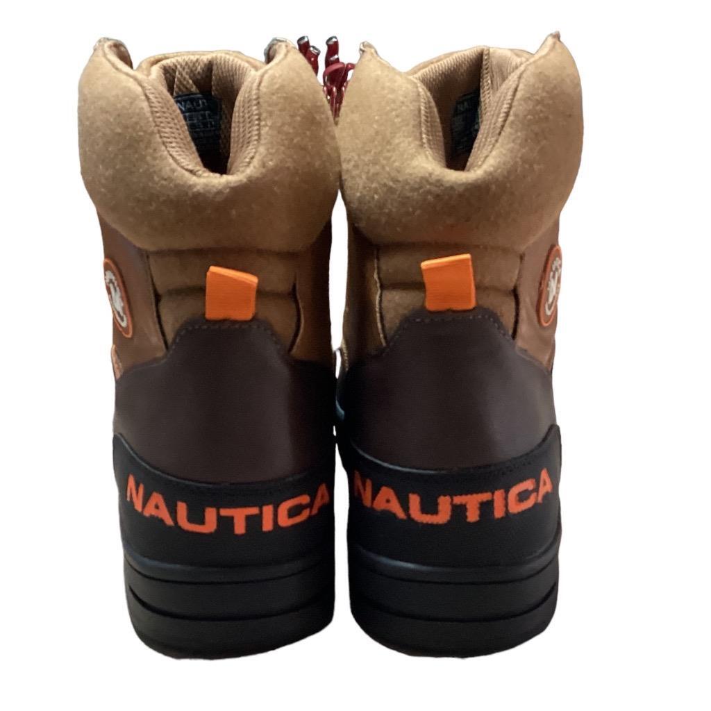NWT Nautica Duck Brown Padden Waterproof Insulated Lace Up Vegan Boots Size 10 Nautica Mens Waterproof Snow, Insulated Duck Boot - Lace-Up  main image 2