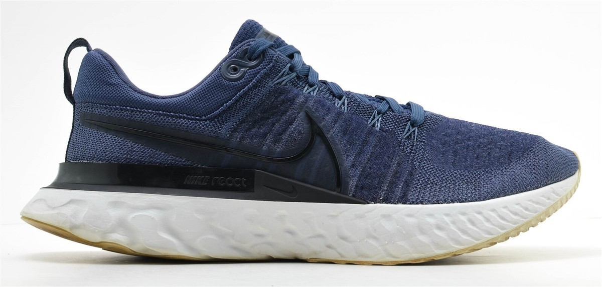 nike react infinity run flyknit navy