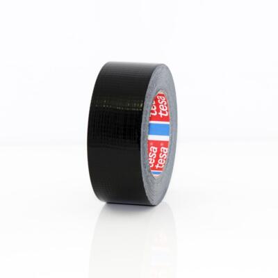 Gewebeband 10 Rollen 48 mm x 50m Schwarz Panzerband duct tape 74613 