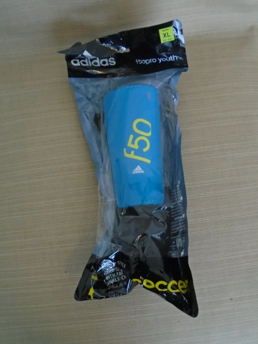 Adidas F50 Pro Youth Soccer Shin Guard Ankle Socks Size XL 5 3 5