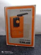 ANCIEN OUVRE BOITES CALOR ELECTRIQUE ORANGE 1970 VINTAGE ELECTRO MENAGER MURAL