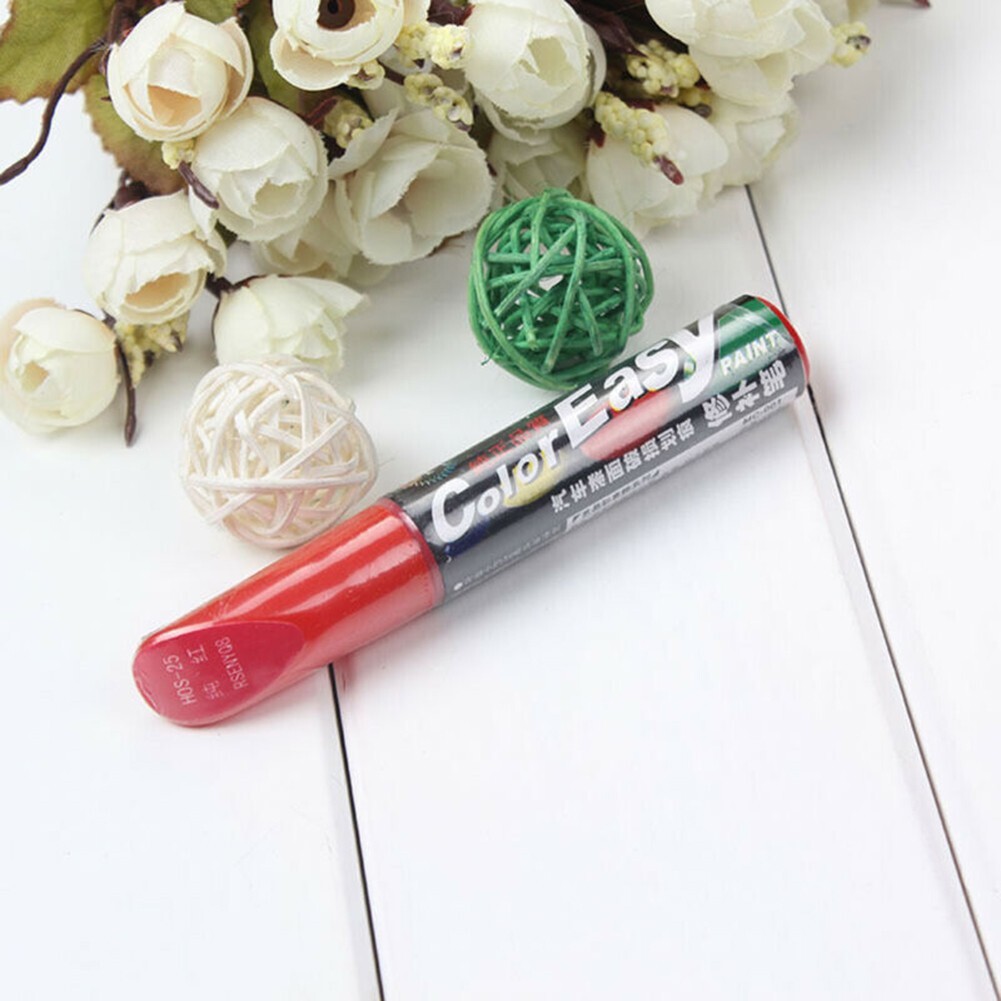 Red Car Paint Repair Pen Accurate Touch Up for Scratch Removal and