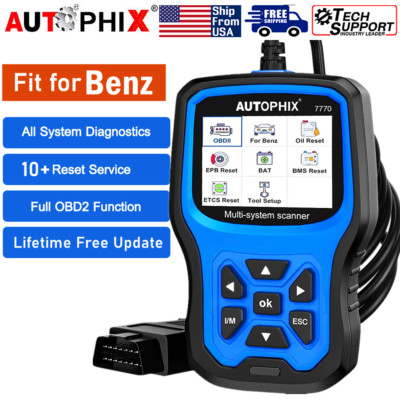 AUTOPHIX 7770 All System for Mercedes Benz OBD2 Scanner Car Diagnostic Scan Tool