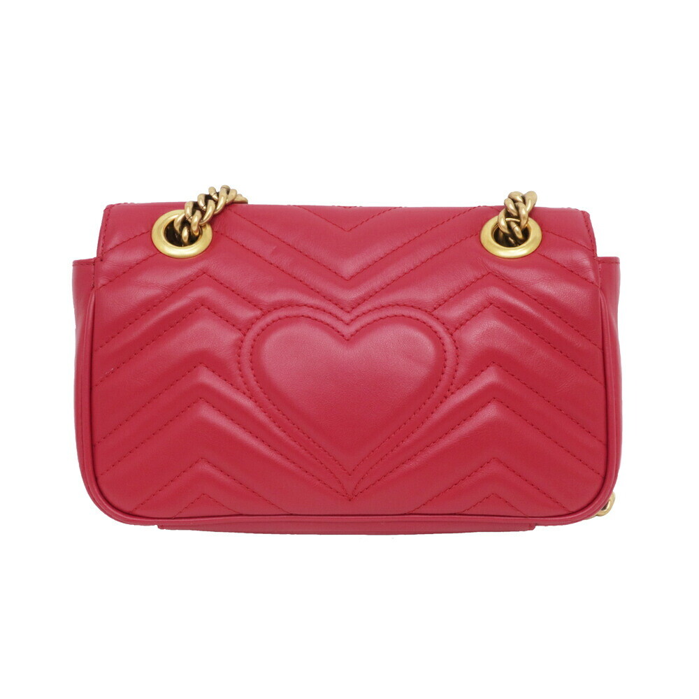 【GUCCI】GG MARMONT CHAIN MINI BAG GG Marmont mini bag in black leather | GUCCI® US