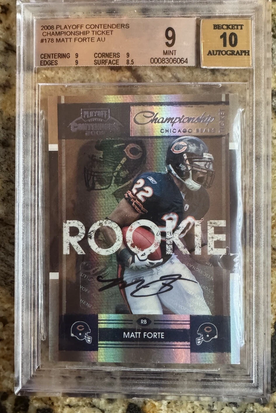 Matt Forte Playoff Contenders #178 Playoff Ticket
