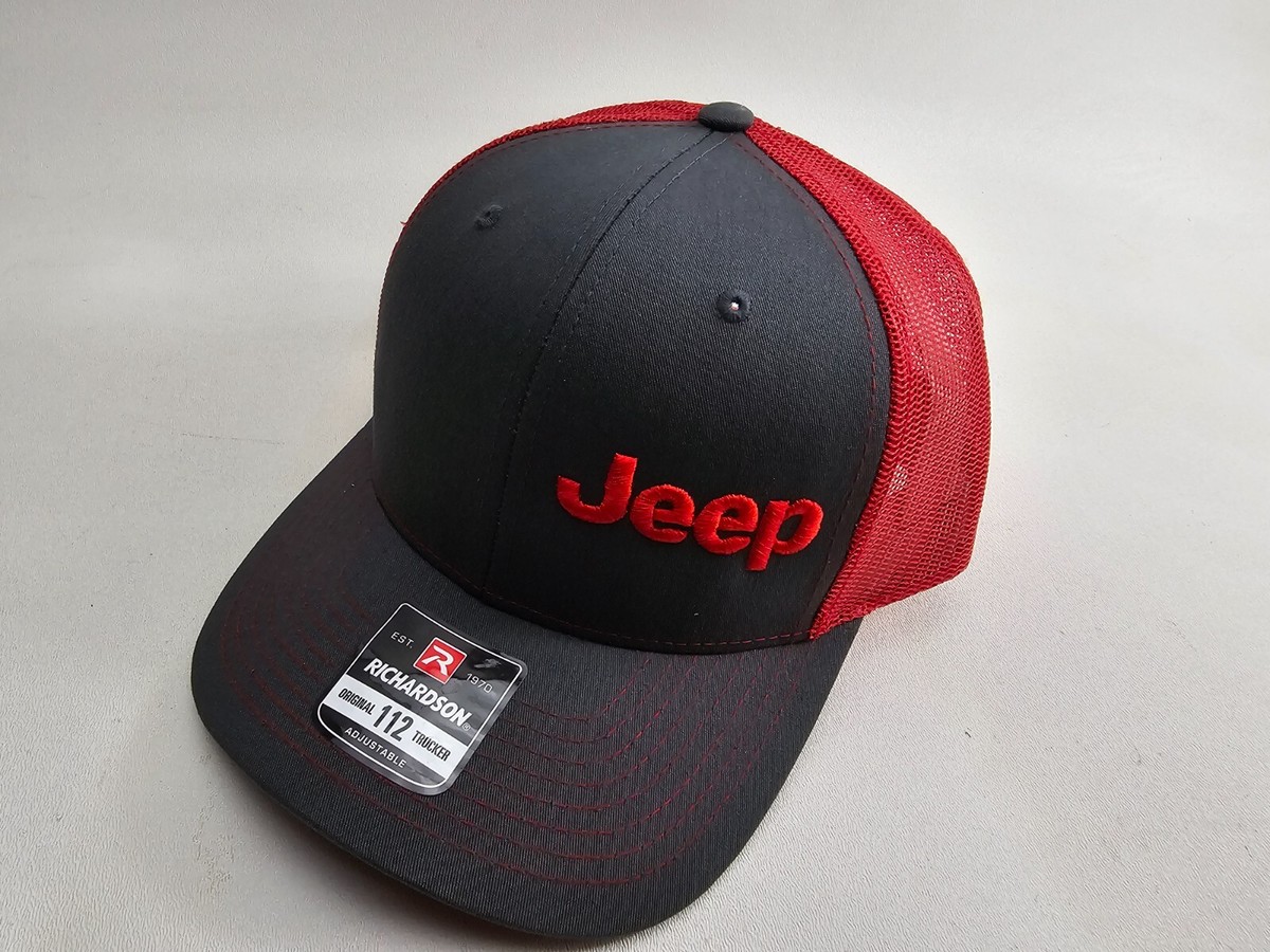 Jeep Logo Cap Emblem Wrangler Grand Cherokee Off Road Embroidered