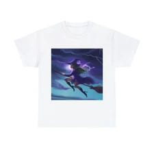 Halloween Wicked Witch T Shirt Art Tee Unisex Adult Horror Scary Trick or Treat