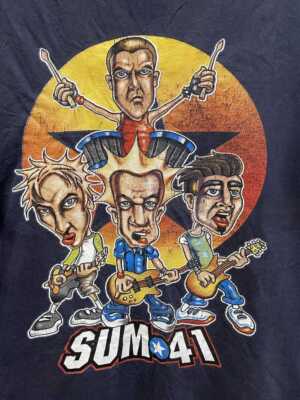 Sum 41 Band T-Shirt Unisex Cotton Tee All Size S To 4XL BO672