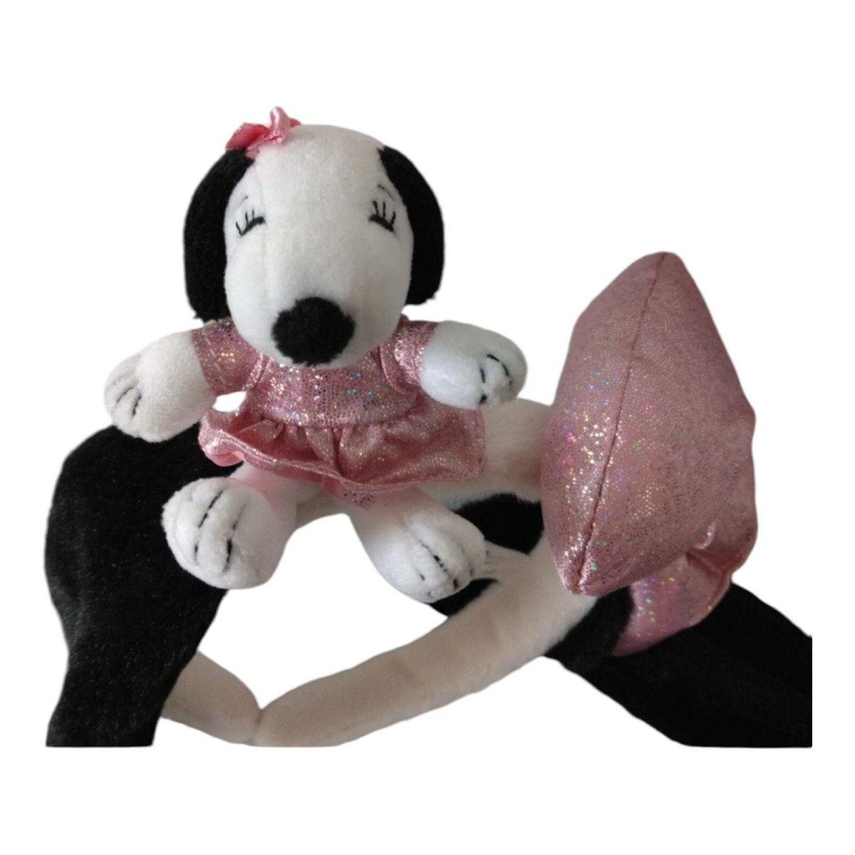 Universal Studios Japan Snoopy Headband Pink Ribon USJ Belle Ears Plush USJ/Universal Studios Japan Snoopy Pirate Headband - Php 450 main image 3