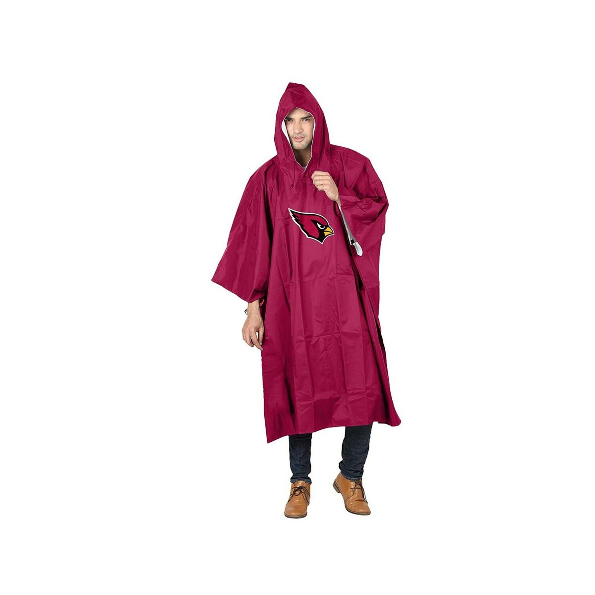 NEW Licensed Arizona Cardinals Deluxe Adult Rain Poncho | eBay