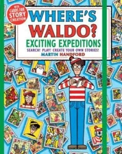 Where's Waldo? Exciting Expeditions: Play! Search! Create Your Own S - GOOD