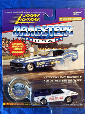 Johnny Lightning Dragsters USA '69 AMX AMC DRAG-ON-LADY Shirley Shahan 1995