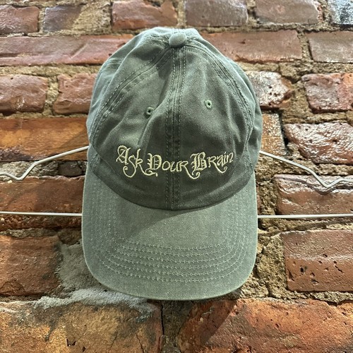 Online Ceramics “Ask Your Brain” Green Hat