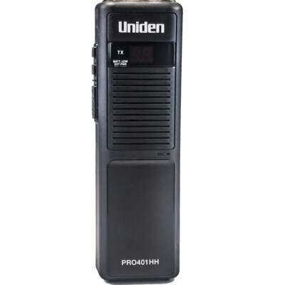 Uniden PRO401HH Handheld CB Radio - 40 Channels, High Range