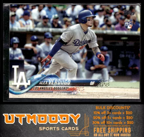 2018 Topps 281 Alex Verdugo