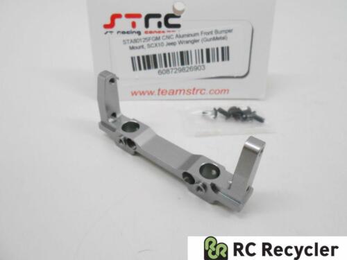 Axial SCX10 Rubicon G6 STRC STA80125FGM CNC Alu vorne Stoßstange Halterung 1/10 Raupenraupe - Bild 3 von 4
