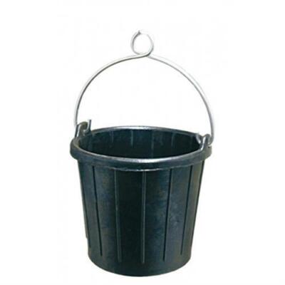Gummipütz mit Aluminium-Bügel 7 Liter, ohne Kausch GP2