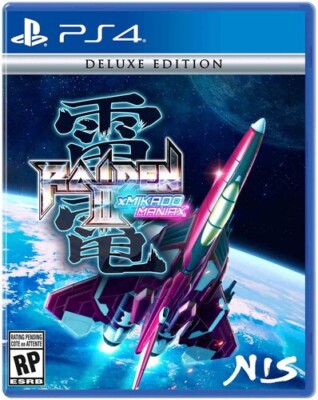Raiden III x MIKADO MANIAX: Deluxe Edition - PlayStation 4, New Video Games