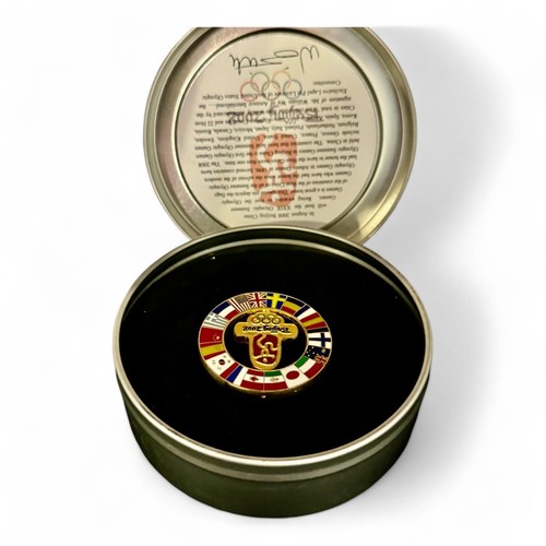 William Wu Design Beijing 2008 XXIX Olympic Collectible Pin In Original Tin Box - 第 1/6 張圖片