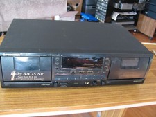 Pioneer CT-W604RS Dual Deck Cassette Recorder New Belts Tested Working No Remote