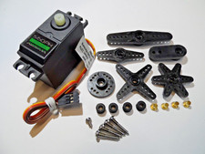 New Absima Waterproof 6KG Servo S60PH w/Fittings As Shown - For Most 1:10 Cars