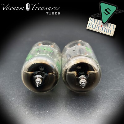 Paire De Tubes NOS RT La Radiotechnique 12AX7SH ECC83, Testés Forts, Rares