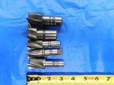 5PCS ECLIPSE QUICK CHANGE HSS COUNTERBORES SIZES FROM 11/16 - 1 1/4 PIN DRIVE